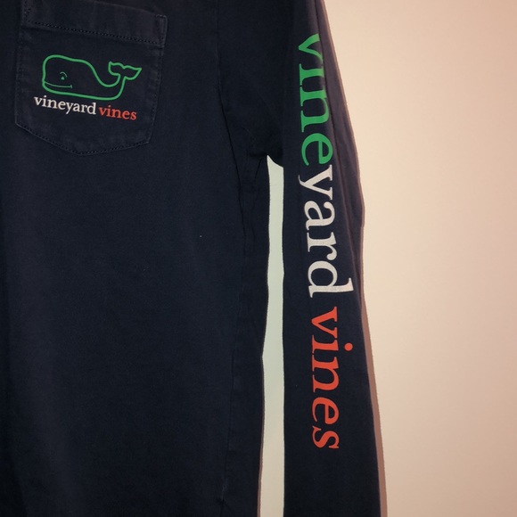 Boys VV long sleeve pocket T - Picture 3 of 5